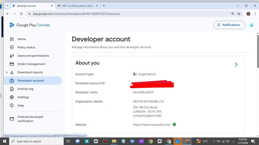 Premium UK Google Play Organization Account (2026) | Live Utility Box App Included | Fully Verified