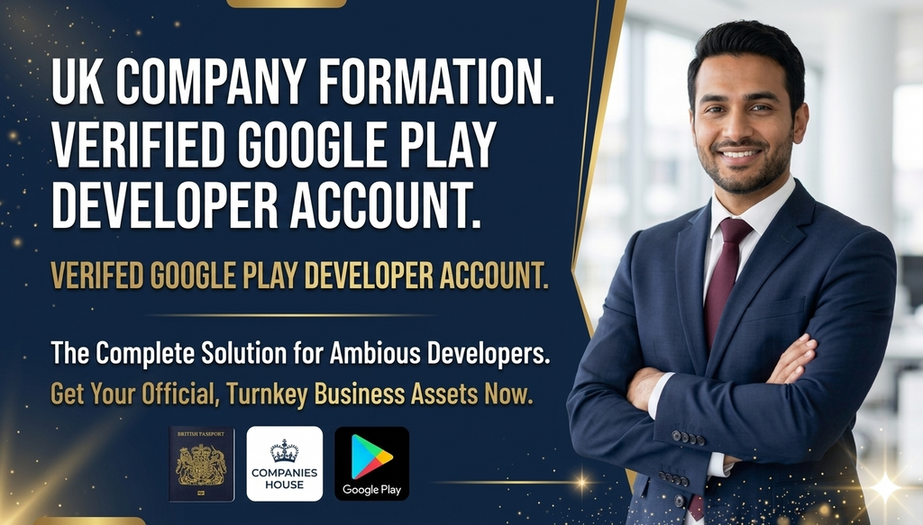 UK Company Formation + DUNS Number + App Publishing Support for Developers