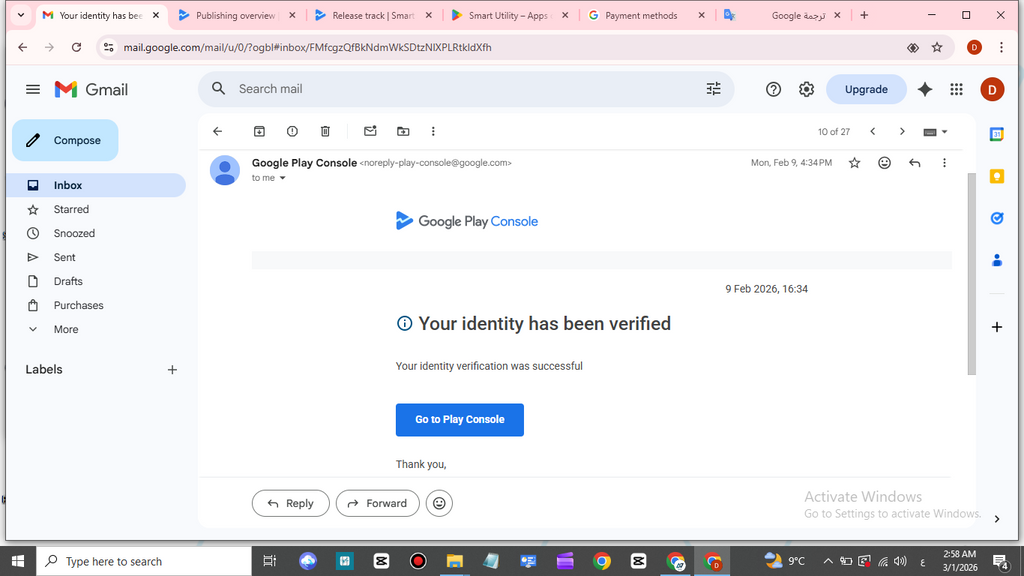 Premium UK Google Play Organization Account (2026) | Live Utility App Included ( Smart Utility) | Fully Verified