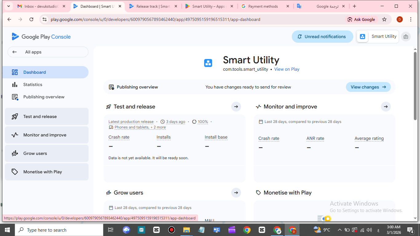 Premium UK Google Play Organization Account (2026) | Live Utility App Included ( Smart Utility) | Fully Verified
