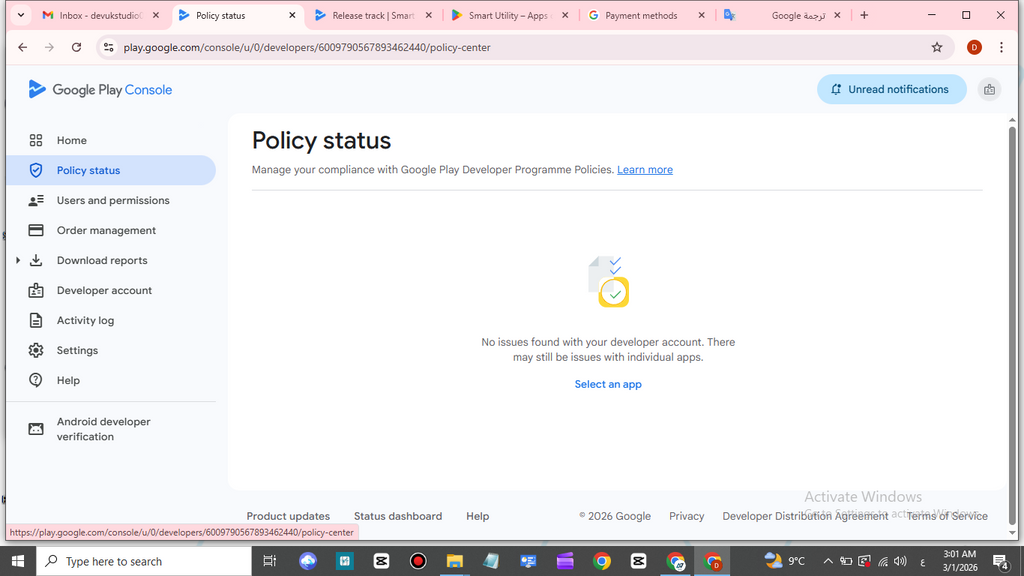 Premium UK Google Play Organization Account (2026) | Live Utility App Included ( Smart Utility) | Fully Verified